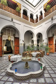 زرق و برق های معماری مراکش