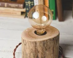 لامپ Steampunk لامپ ادیسون لامپ میز روشنایی صنعتی |  اتسی