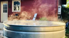 Stock Tank Hot Tub DIY (پروپان) - نکات ، مجموعه ها و الهام از استخر مخزن Stock  نحوه انجام DIY |  StockTankPools