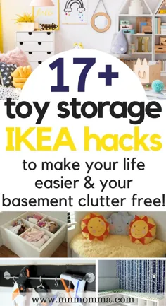 17 هک انبار اسباب بازی IKEA (برای زیبایی دوباره خانه شما)