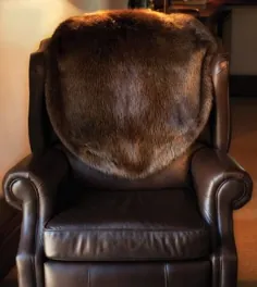 روکش و پرتاب صندلی خز سفارشی Beaver |  پتوهای بیور Adirondack®