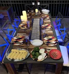 میز ناهار خوری BBQ و پاسیو در فضای باز Angara |  iBBQ