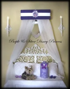 سایبان تستر تخت گلدسته DiSnEy Crown Princess Nursery |  اتسی