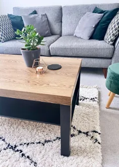 DIY // IKEA LACK TABLE INDUSTRIAL HACK - ISOSCELLA