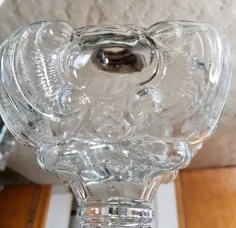 چراغ روغن پایه Old Glass Base با چراغ روغن Vintage | اتسی