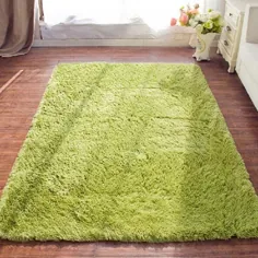 تابلو فرش مخمل خواب دار نرم Shaggy Alfombras فرش Faux Fur منطقه فرش بدون لغزش برای اتاق نشیمن وسایل دکوراسیون منزل