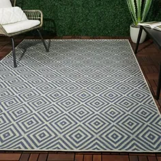 BALTA Amador Blue 8 ft. x 10 ft. Indoor / Outdoor Area Rug-3003572 - انبار خانه