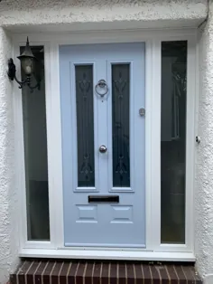 Duck Egg Blue Edinburgh Solidor No1 Door Composite Door