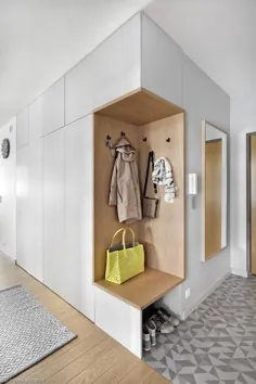 Garderobe در Einbauschrank |  Flur Inspiration |  طراحی داخلی