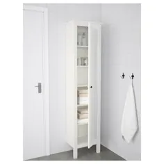 SILVERÅN کابینت بالا با درب آینه ، سفید ، 15 3 / 4x9 7 / 8x67 3/4 "- IKEA