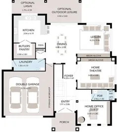 طراحی خانه دو طبقه ایمپرسیون |  خانه های خرد