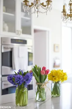 دکوراسیون اتاق بهار: 6 روش برای اینکه بهار را به آشپزخانه خود اضافه کنید