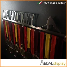 آویز دیواری استیل ضد زنگ ICE HOCKEY 100٪ ساخت |  اتسی
