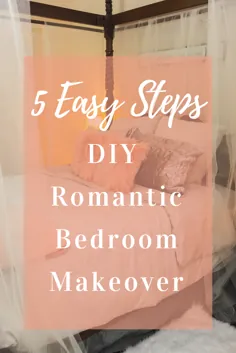 5 مرحله آسان |  اتاق خواب رمانتیک