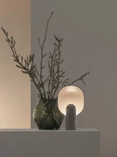 این طراحی لامپ دو شکل آلی را به شکلی جذاب و اصلی ترکیب می کند - لامپ میز Ware توسط MSDS Studio برای کارهای جدید - Interior 3000