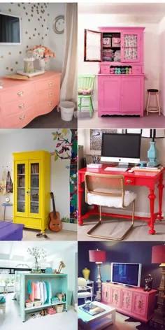 Decoração com móveis coloridos: dê cara nova ao seu móvel de madeira |  Só Para Meninas |  وبلاگ feminino por Rafaelli Antes