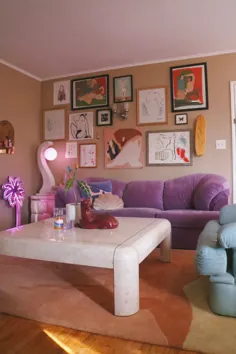 این اینستاگرام برترین دکوراسیون منزل Kitschy را از دهه 80 و 90 میلادی تنظیم می کند