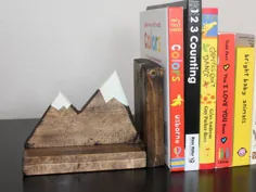 Kids Bookends قفسه کتاب دکور Mountains Adventurer Explorer |  اتسی