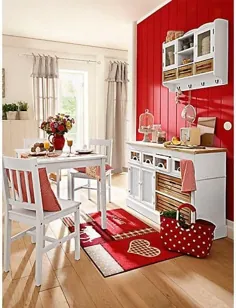 53 دیوار پررنگ لهجه قرمز برای زیبایی خانه شما |  زیبایی خانگی - ایده های الهام بخش برای خانه شما.