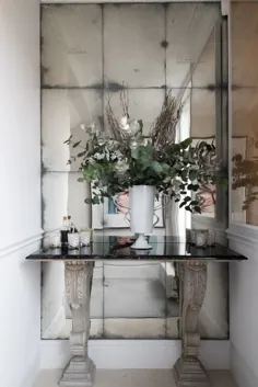 آینه شیشه ای عتیقه - روپرت بوان