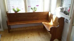 پیس کلیسا برای یک بار صبحانه به یک صندلی گوشه ای تبدیل شد.  |  ساخت و ساز رولد اسمیت
