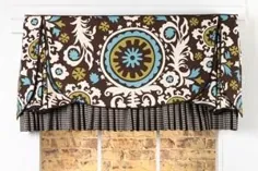 الگوی دوخت Madelyn Curtain Valance |  Pate Meadows