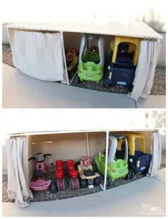 گاراژ پارکینگ اتومبیل کیدی - سازمان اسباب بازی در فضای باز - تلاش مامان