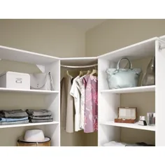 ClosetMaid Style + White Corner Shelf Kit-2129 - انبار خانه