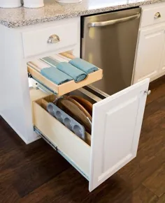 محصولات جلو | خانه و آشپزخانه در اینستاگرام: "چگونه همه کلوچه ها و صفحات پخت خود را ذخیره می کنید؟ ⠀⠀⠀⠀⁠ bak اجاق های نانوا و تخته های برش خود را سازماندهی کنید تا آشپزخانه شما یکنواخت به نظر برسد ..."