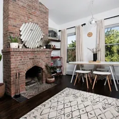یک شومینه آجری بزرگ این آپارتمان با قیمت 900 هزار دلار Boerum Hill | را گرم می کند 6 مترمربع