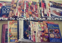 Organize and Declutter 2012: نحوه سازماندهی دستور العمل های خود