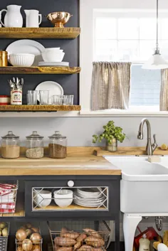 11 ایده خیره کننده کابینت آشپزخانه مشکی که برای کلمات بسیار شیک هستند