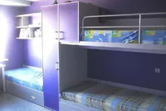 ایده های طراحی اتاق خواب 30 و سه کودک