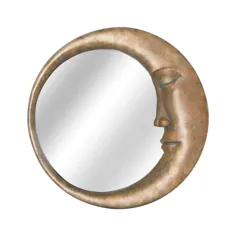 36 سانتی متری انسان در ماه آینه دیوار تزئینی آنتیک طلای پایان |  eBay
