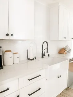Amazon.com: کابینت سفید سخت افزار آشپزخانه - سفید / کشش / سخت افزار کابینت: ابزار و بهبود خانه