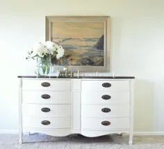 Fusion Mineral Paint Limestone Dresser Dresser - Lily Field Co.