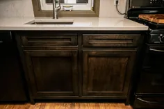 کابینت های مدرن آشپزخانه آشپزخانه Maple Shaker