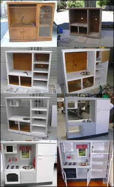 پروژه های DIY آشپزخانه را از کابینت های تلویزیون بازی کنید