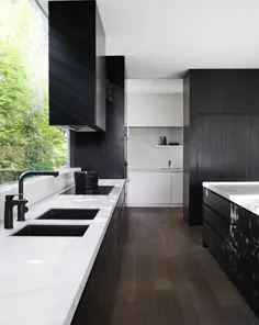 طراحی inspo: آشپزخانه های سیاه زیبا - متصدی سبک