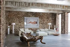 کفهای بتونی صیقلی زیبا در متن خانه های فوق العاده