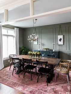 اتاق ناهار خوری زیبا - با احترام ، سارا D. |  دکوراسیون منزل و پروژه های DIY