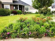 ایده های حیاط | گل و پوشش زمین