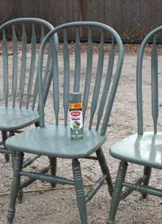 DIY من |  تغییر شکل صندلی میز ناهار خوری - من جاسوسی می کنم DIY