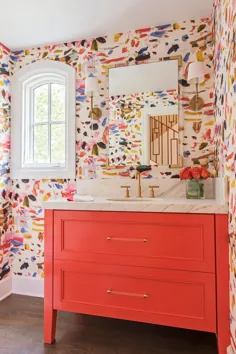 25 حمام کاغذ دیواری که باعث می شود شما بخواهید دوباره تزئین کنید - زندگی پس از Midnite