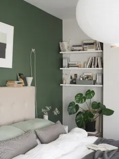 یک تغییر ساده ، آرامش بخش ، گیاه شناسی در اتاق خواب سبز - آشکار کردن!