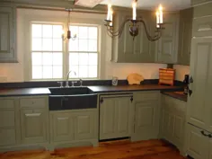 آشپزخانه در سال 1776 استعماری - ساخت خانه زیبا