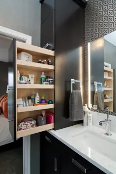 طراح ایده های کوچک ذخیره سازی حمام که می توانید در خانه امتحان کنید