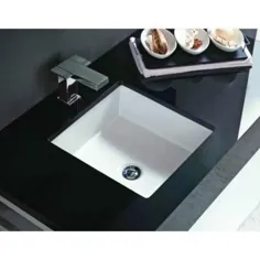 Filament Design Cantrio Undermount غرق حمام در White-PS-105 - انبار خانه