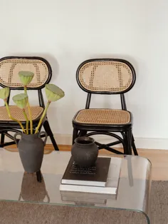 صندلی های چوبی Bentwood برای دکوراسیون اتاق نشیمن ساده