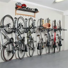 رک دوچرخه عمودی جمع و جور |  دیوار کوه